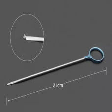 DỤNG CỤ ĐẨY NÚT (KNOT PUSHER) TRONG PHẪU THUẬT NỘI SOI DÀI 21 CM LÕ 1.0 MM MODEL:2110 HÃNG SX: JIANGSU (TQ)