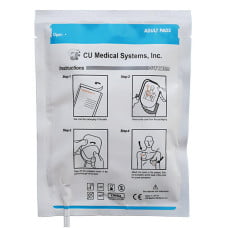 MIẾNG DÁN NGƯỜI LỚN CHO MÁY AED I-PAD NF1200 MODEL:CUA0903PF HÃNG SX:CU MEDICAL (HÀN QUỐC)