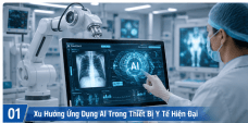 Xu Hướng Ứng Dụng AI Trong Thiết Bị Y Tế Hiện Đại