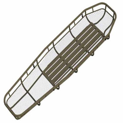 CÁNG CỨU THƯỢNG DẠNG GIỎ BASKET STRETCHER  MODEL:TRAVERSE TITAN BASKET STRETCHER TITANIUM  HÃNG SX: FERNO (MỸ)