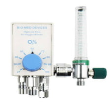 BỘ TRỘN KHÍ DÒNG CAO THẤP KÈM ĐỒNG HỒ LƯU LƯỢNG MODEL:2001F HÃNG SX:BIO-MED (MỸ)